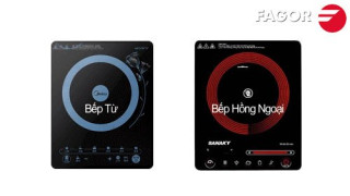 Bảng so sánh khác biệt giữa bếp từ và bếp hồng ngoại