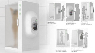 Hưởng thụ cuộc sống thú vị với phòng tắm - giặt thông minh