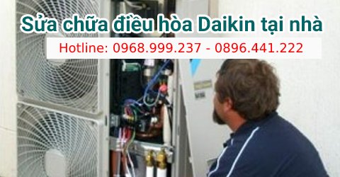 Sửa chữa điều hòa Daikin tại nhà, Hà Nội